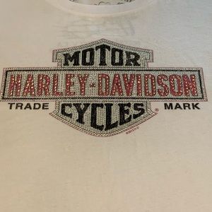 NWOT Harley Davidson Short Sleeve Bling Tee 2XL